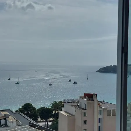 Piso Con Vista Despejada Al Mar Palma Nova (Mallorca)